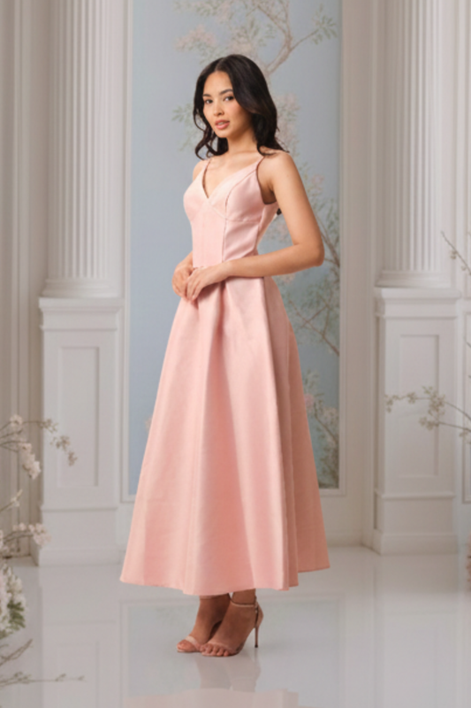 SOMERSET BAY - PINK LONG DRESS