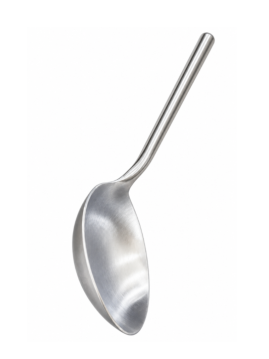 Soup Ladle with Wooden Handle - 35.8 x 9.8 cm