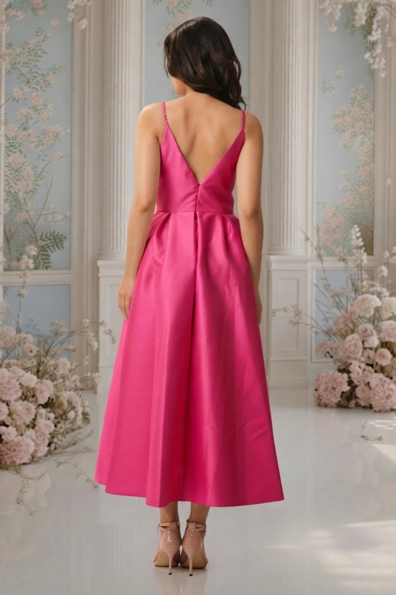 SOMERSET BAY - PINK LONG DRESS