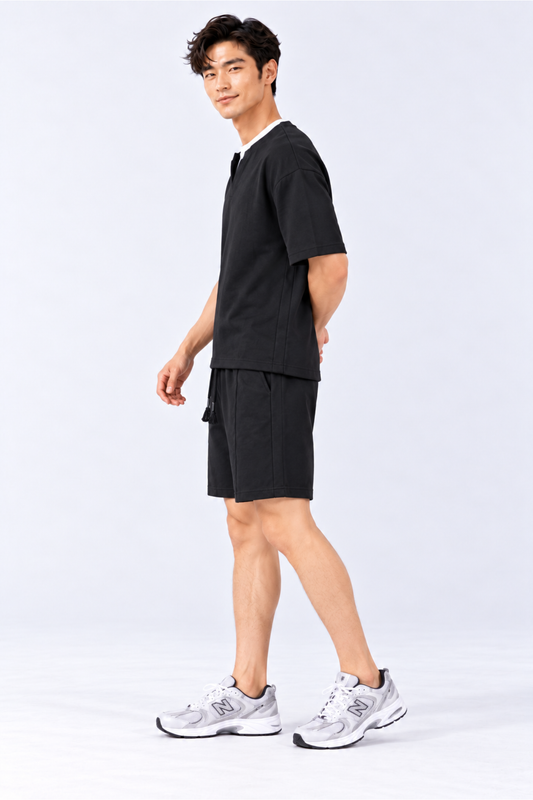 CAPE COD - Men's Panelled Sweat Shorts