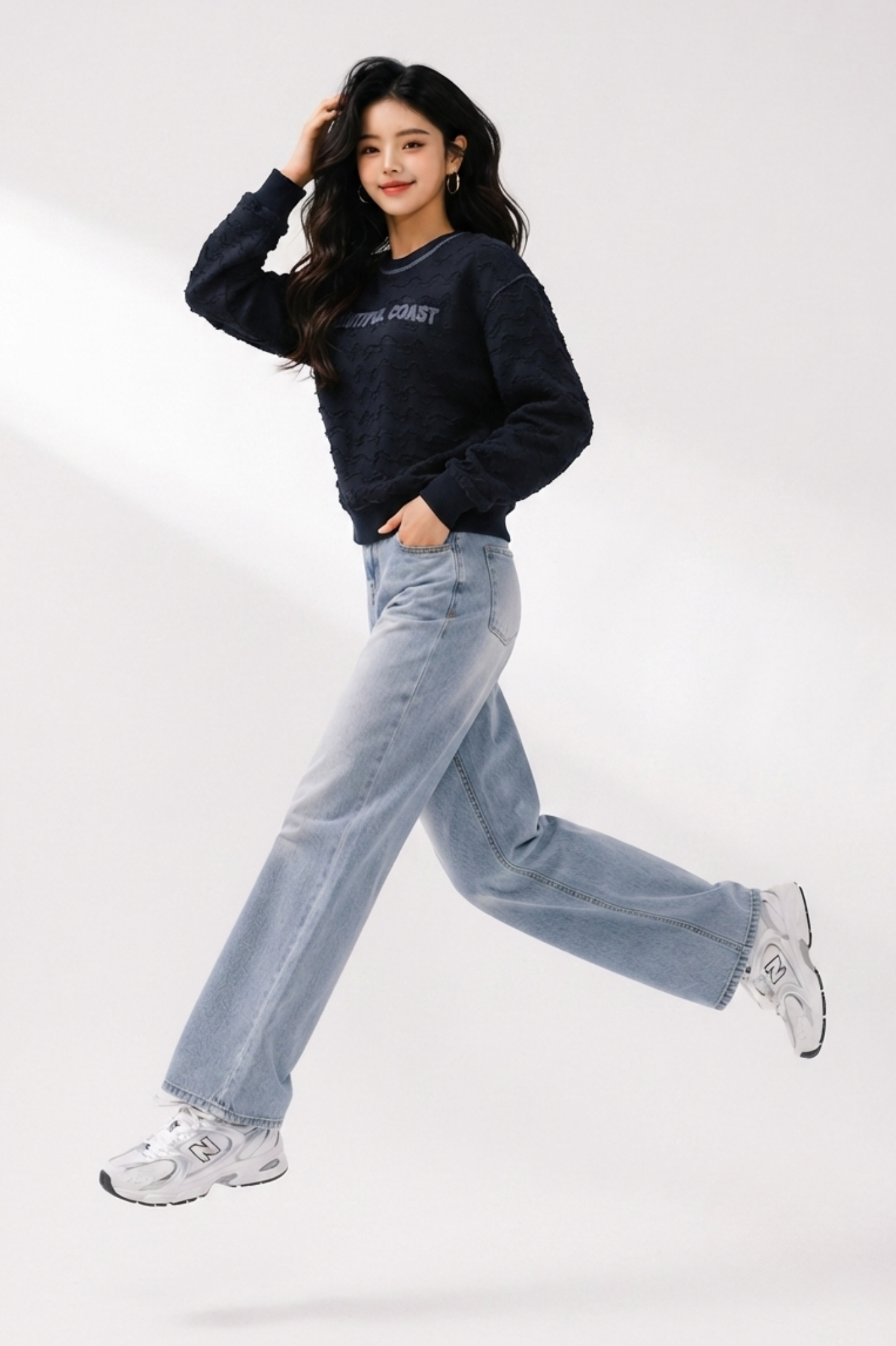 CAPE COD - LONG SLEEVE ROUND NECK T-SHIRT