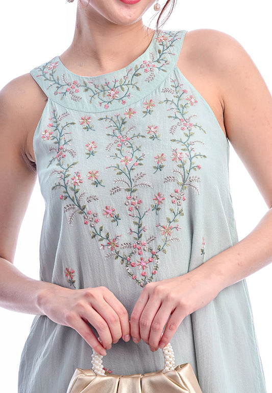 Somerset Bay - Florence Embroidered Sleveless Dress