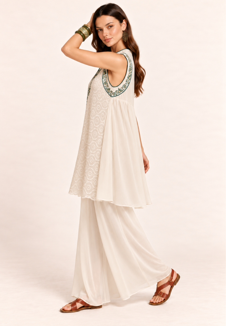 East India Company - Glynis Embroidered Tunic
