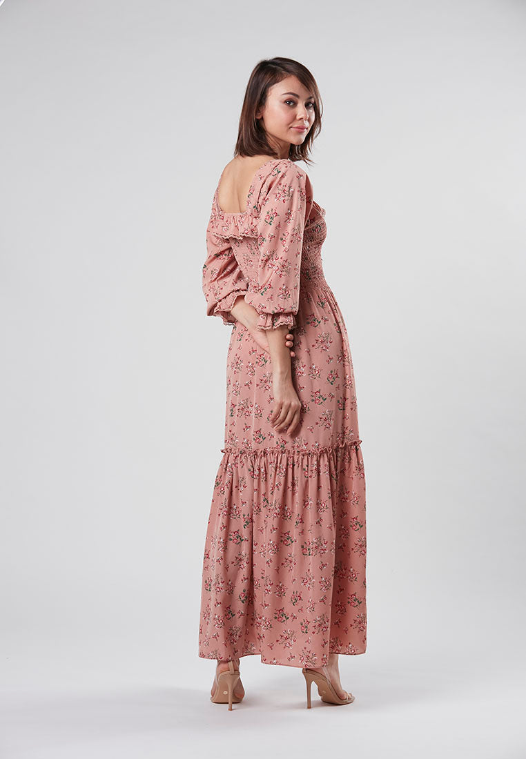 ELIZA - Maxi floral dress