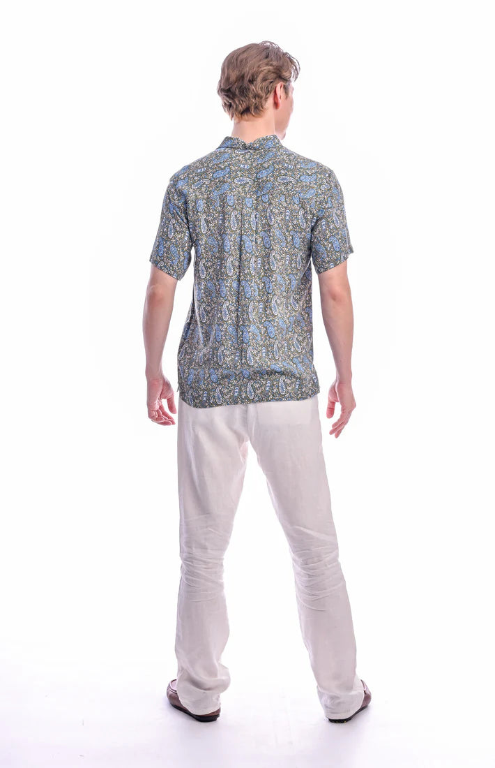 East India Company - Elyas Men Regular Fit Short Sleeve Shirt