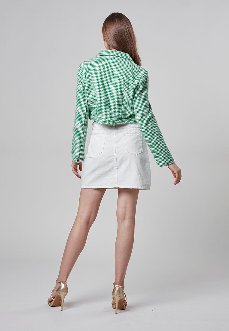 BLAKELY - Crop Tweed Jacket