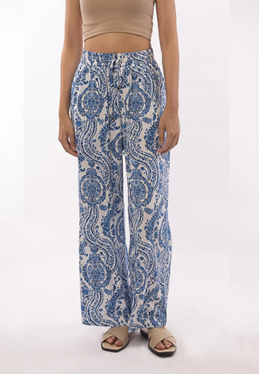 East India Company - Noel Versatile Pull On Printed Palazzo Printed Palazzo