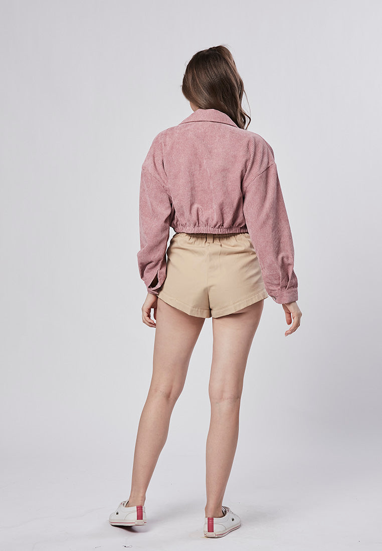 SYDNEY - Trendy Crop Corduroy Jacket