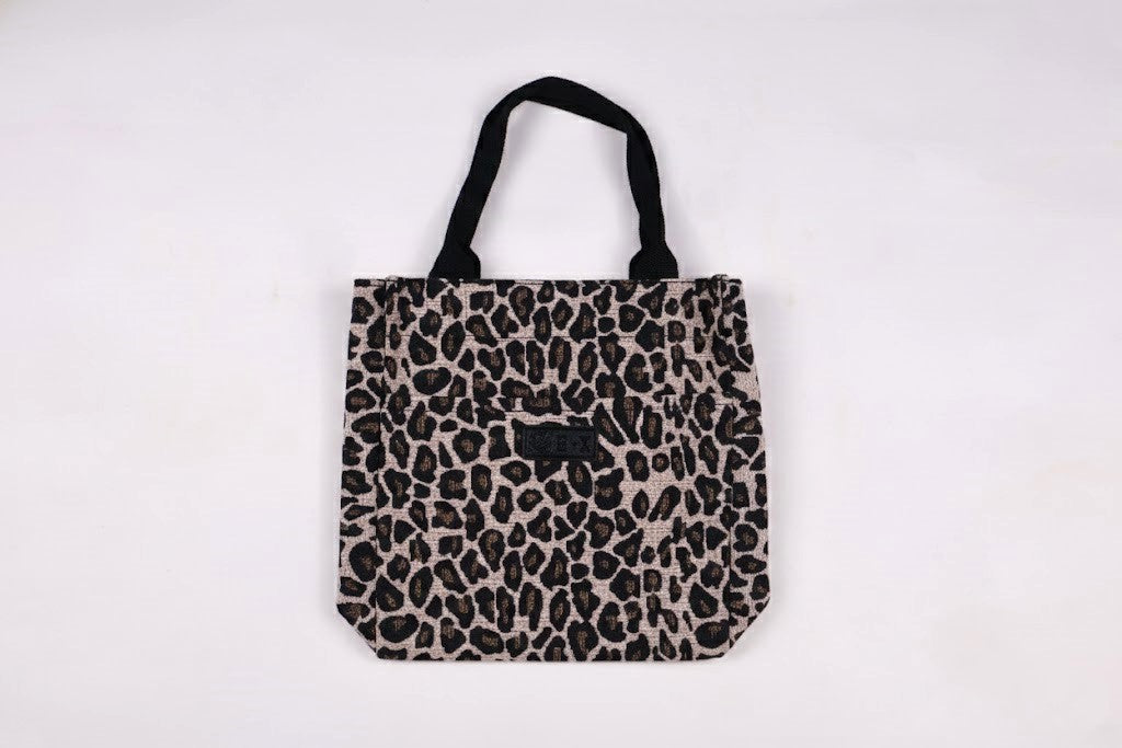 Leopard Print Handbag – Trendy Cotton Chic for Everyday Glam