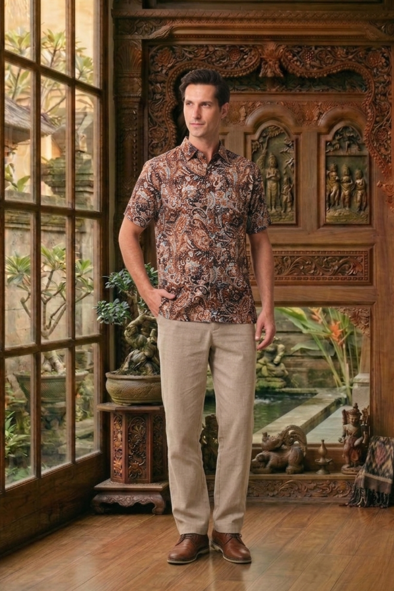 Indie Batik - Short Sleeve Shirt