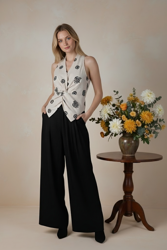 East India Company - Viola Sleeveless Blouse