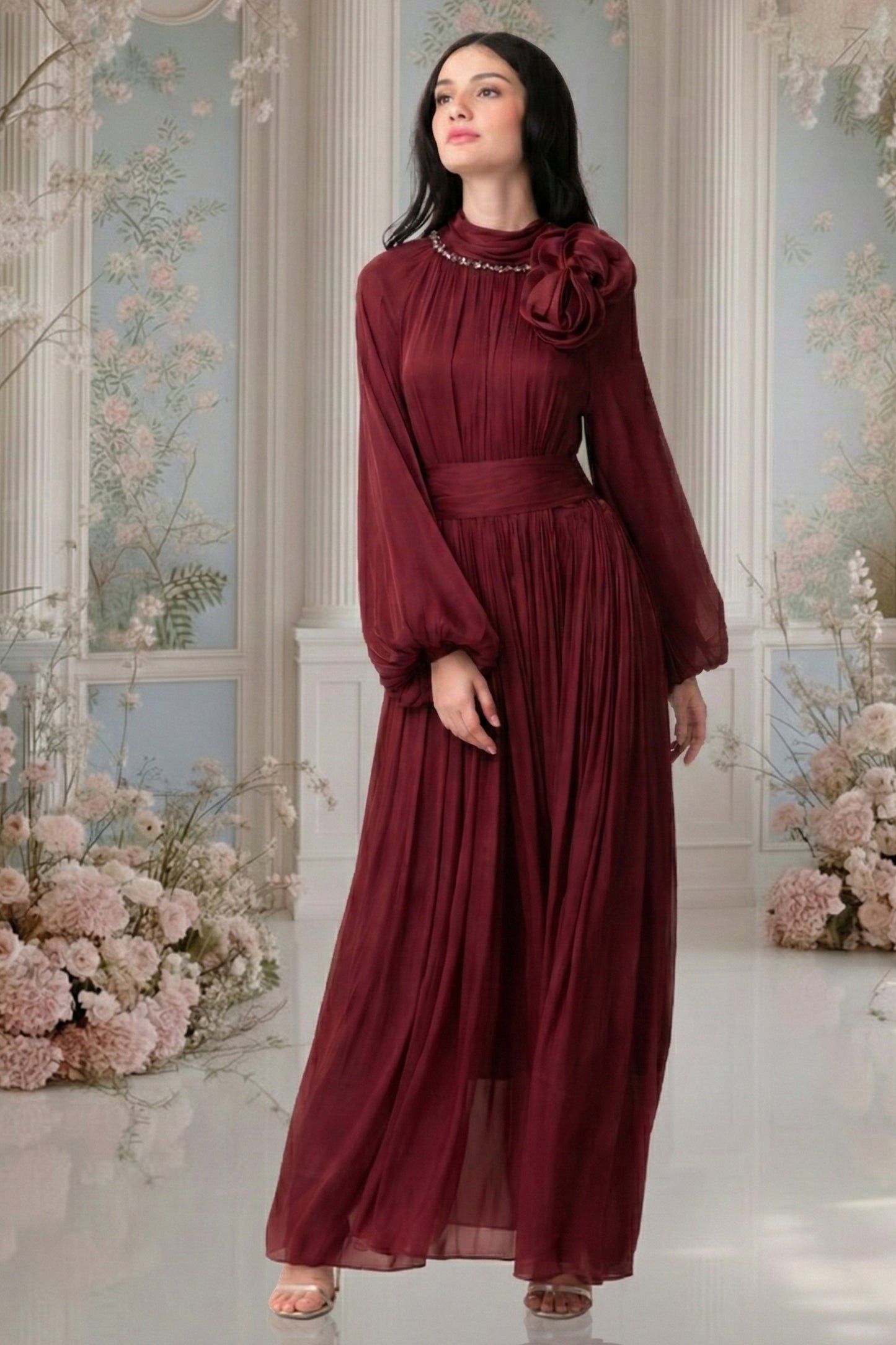 SOMERSET BAY - LONG SLEEVE DRESS