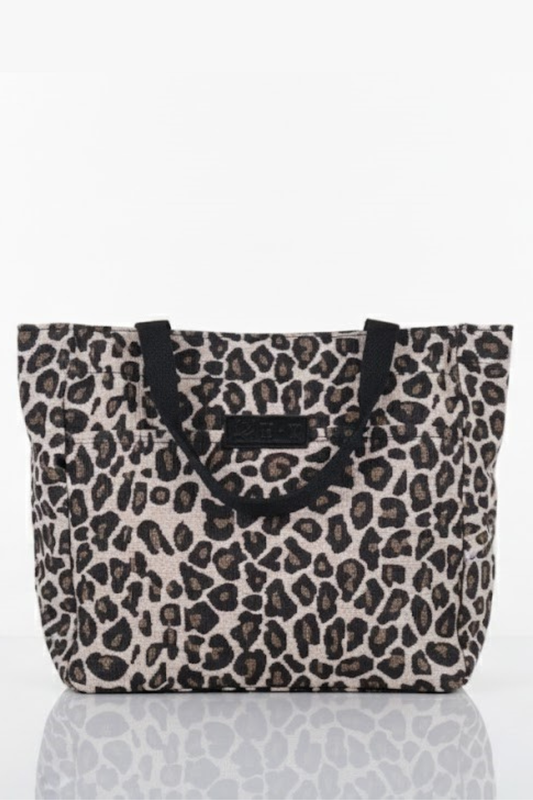 Leopard Print Handbag – Trendy Cotton Chic for Everyday Glam