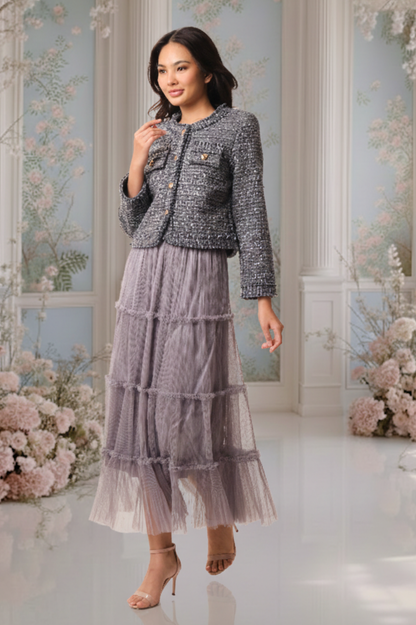 SOMERSET BAY - LONG SLEEVE JACKET - BLUE