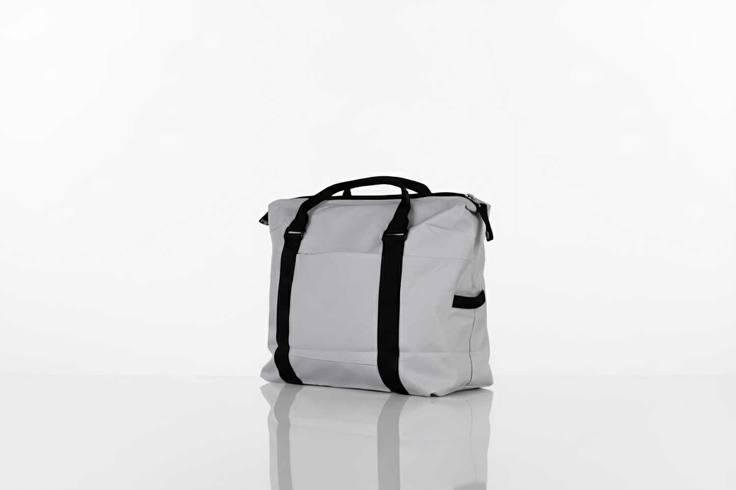 White Tote Bag - Trendy Cotton Chic for Everyday