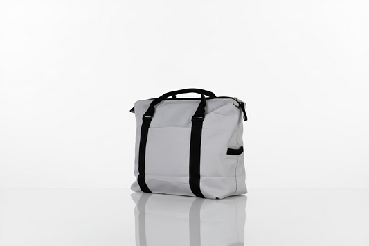 White Tote Bag - Trendy Cotton Chic for Everyday