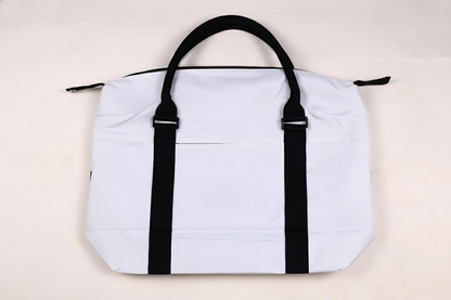 White Tote Bag - Trendy Cotton Chic for Everyday