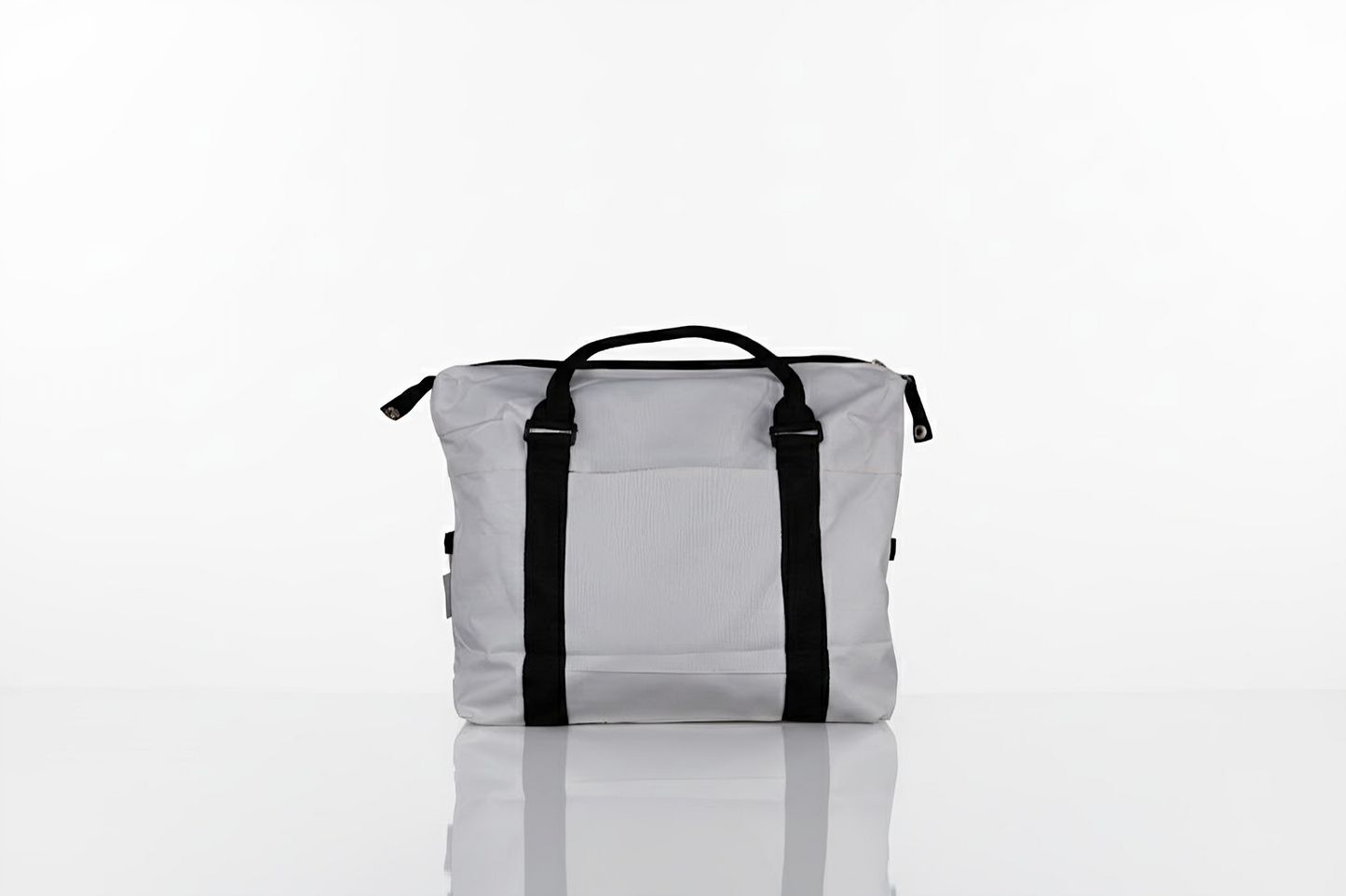 White Tote Bag - Trendy Cotton Chic for Everyday