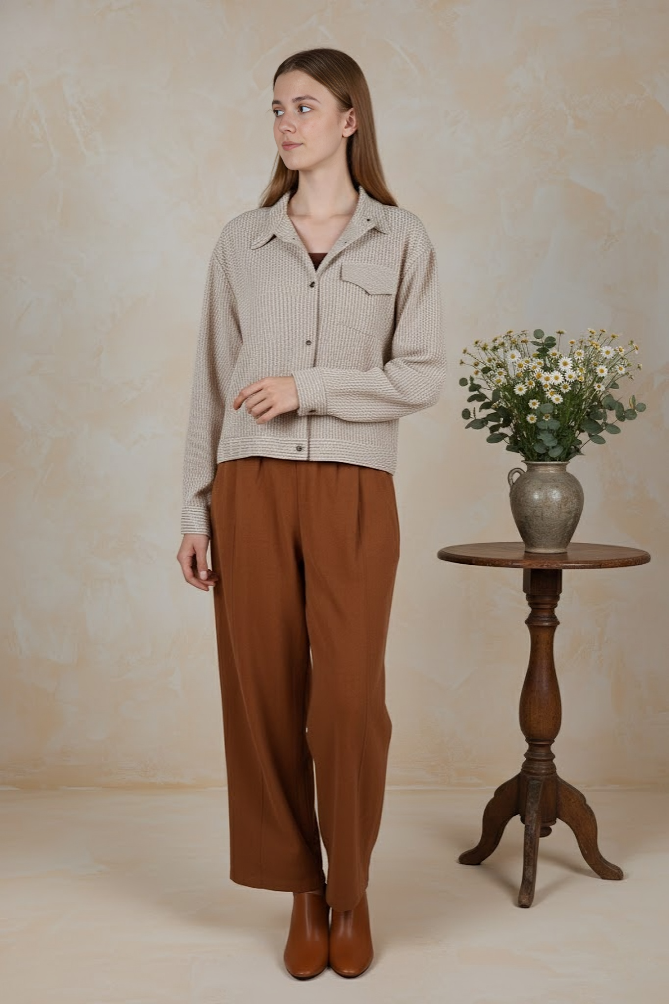 East India Company - Glynis Long Sleeve Blouse