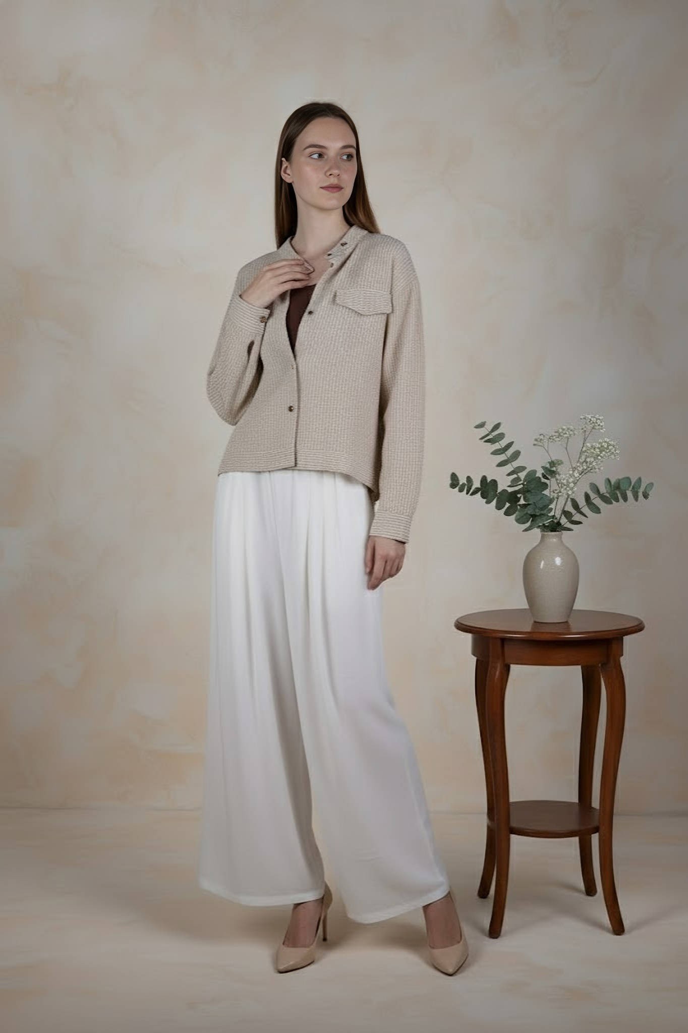 East India Company - Glynis Long Sleeve Blouse