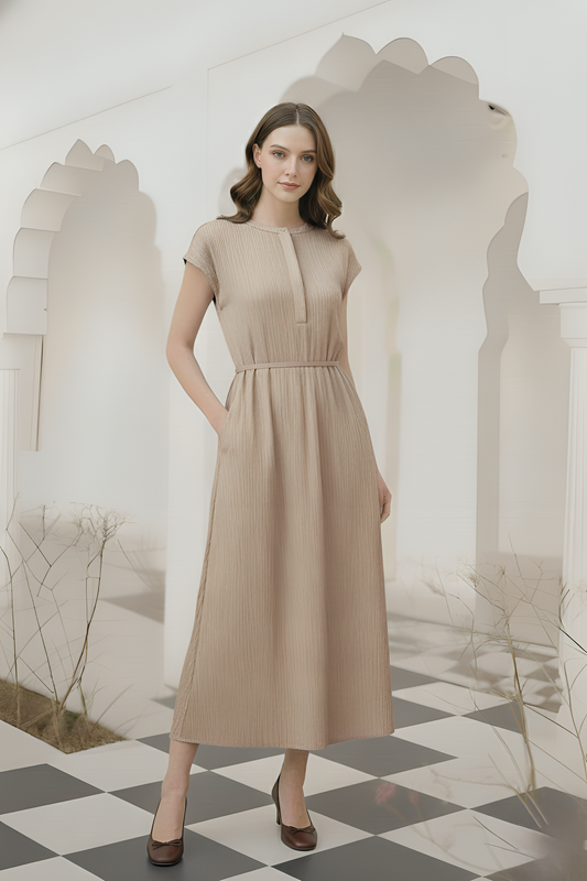 East India Company - Drop Shoulder Midi Dress