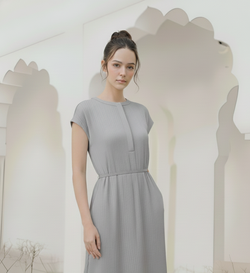 East India Company - Drop Shoulder Midi Dress