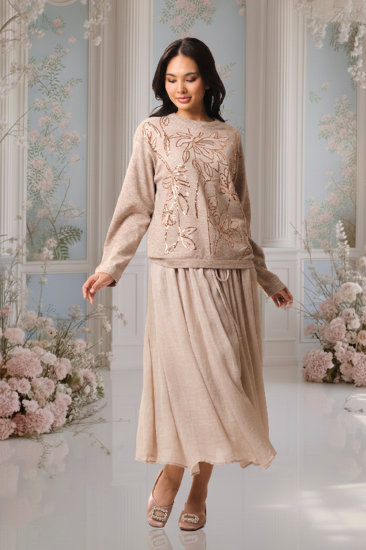 SOMERSET BAY - LS RN BLOUSE