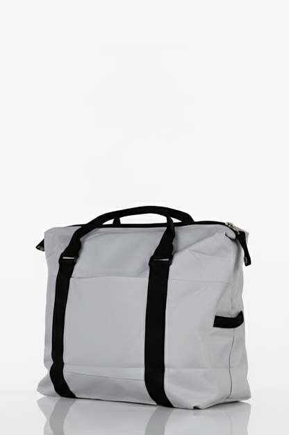 White Tote Bag - Trendy Cotton Chic for Everyday