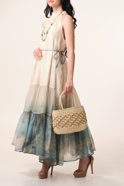 East India Company - Serene Breeze Tiered Maxi Dress