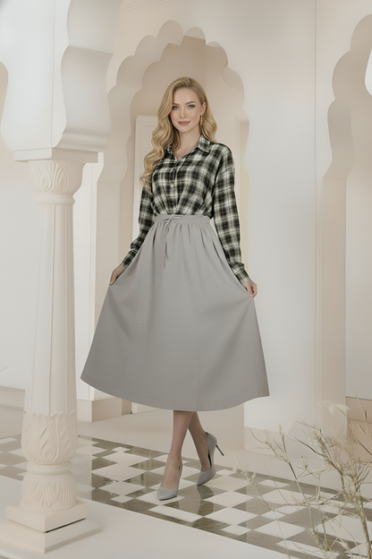 East India Company - Pull On Midi Skirt