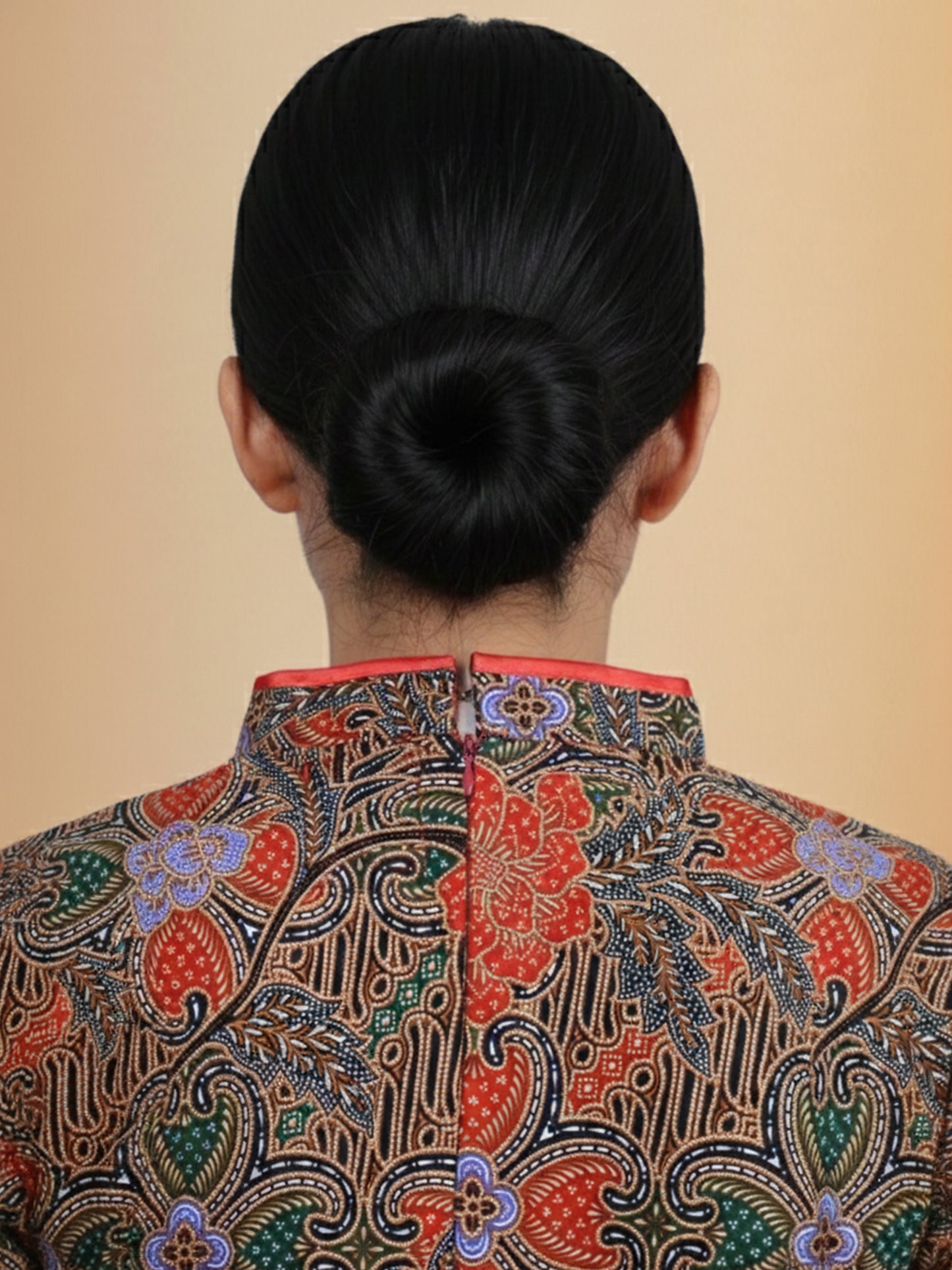 INDIE - MINI CHEONGSAM DRESS - MAROON