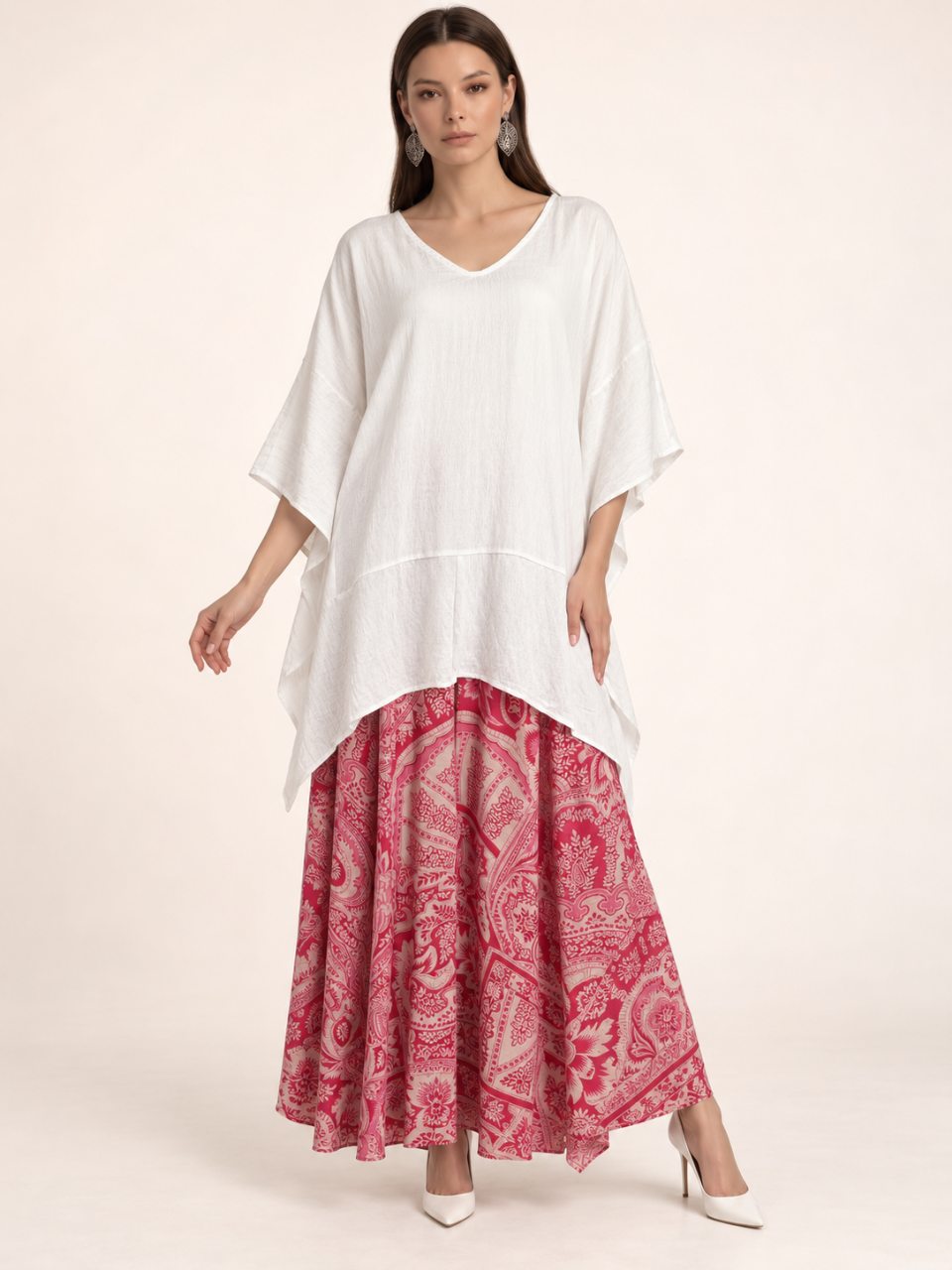 East India Company - Erin, Kimono Blouse