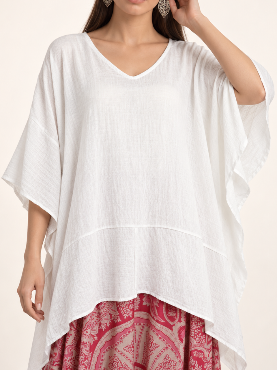 East India Company - Erin, Kimono Blouse