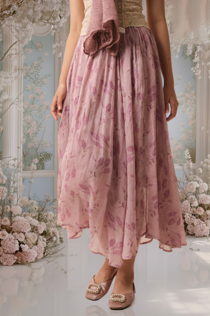 SOMERSET BAY -Floral Long Skirt