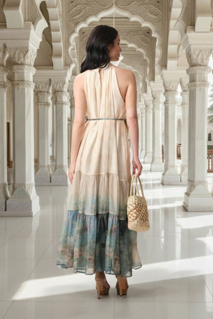 East India Company - Serene Breeze Tiered Maxi Dress