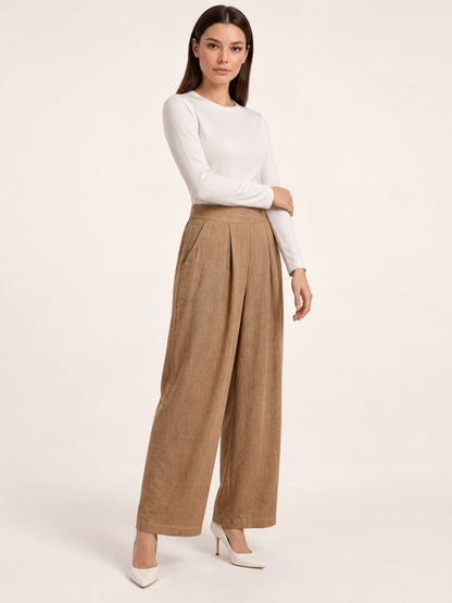East India Company - Mia, Wide Leg Long Pants