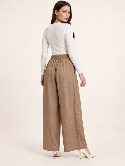East India Company - Mia, Wide Leg Long Pants