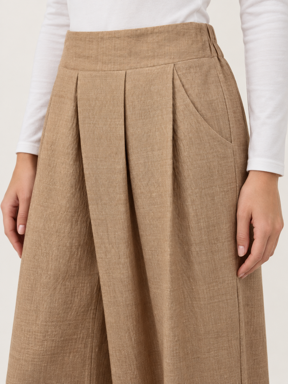 East India Company - Mia, Wide Leg Long Pants