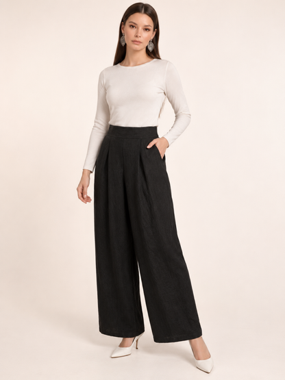 East India Company - Mia, Wide Leg Long Pants