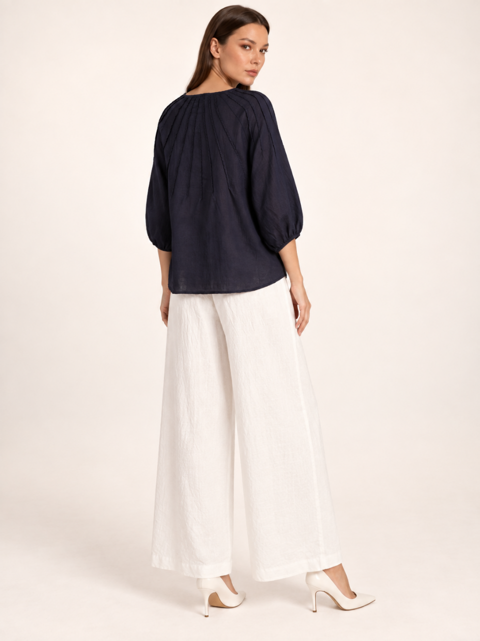 East India Company - Chelsea, Button Front Blouse