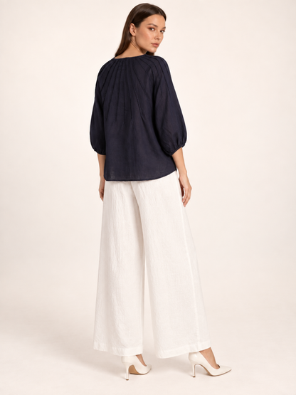 East India Company - Chelsea, Button Front Blouse