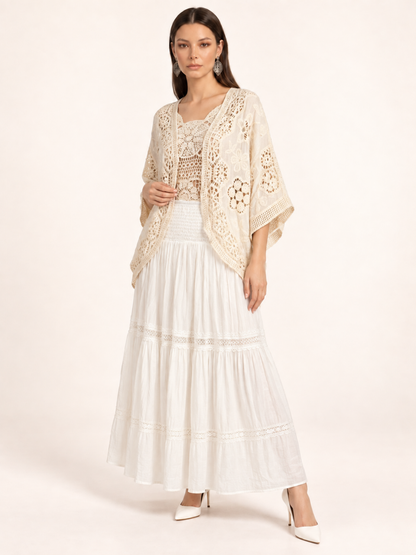 East India Company - Zoel, Crachet Lace Kimono