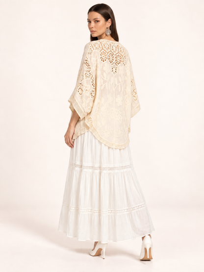 East India Company - Zoel, Crachet Lace Kimono