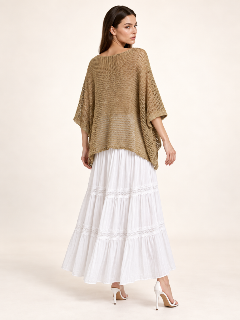 East India Company - Micah, Mechanical Knit Top