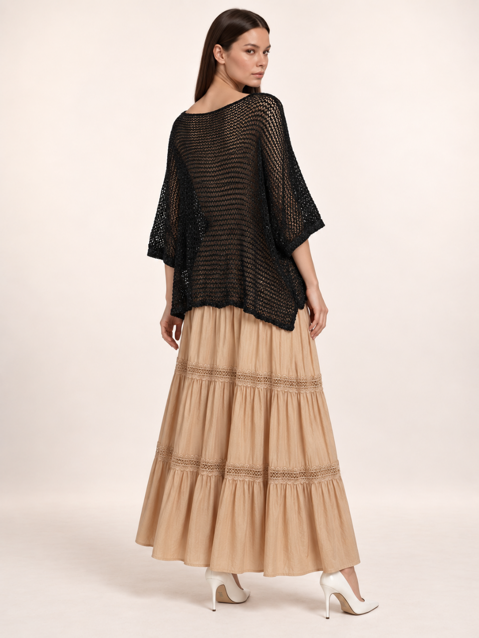 East India Company - Micah, Mechanical Knit Top