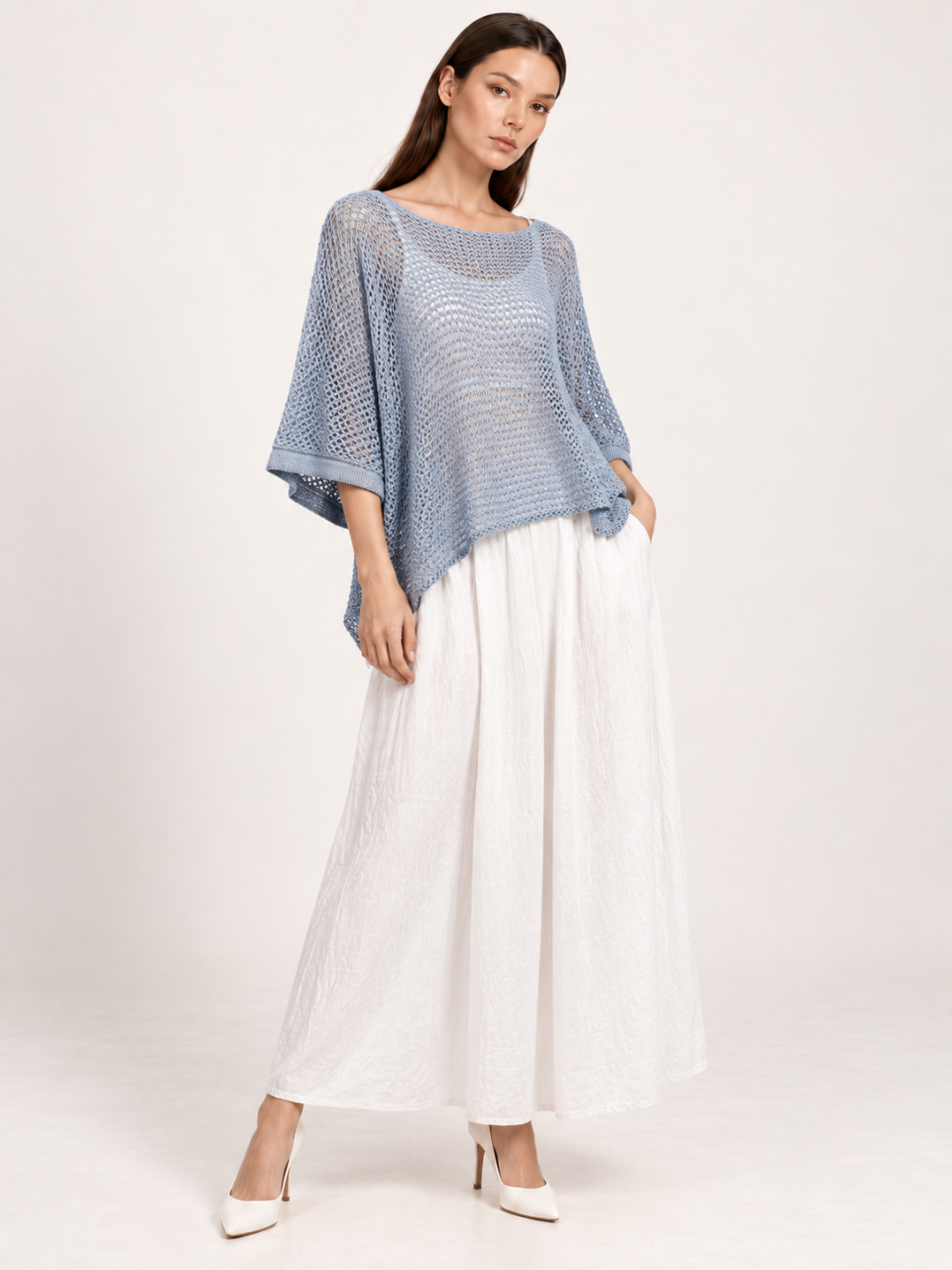 East India Company - Micah, Mechanical Knit Top
