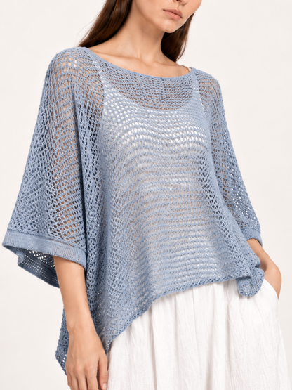 East India Company - Micah, Mechanical Knit Top