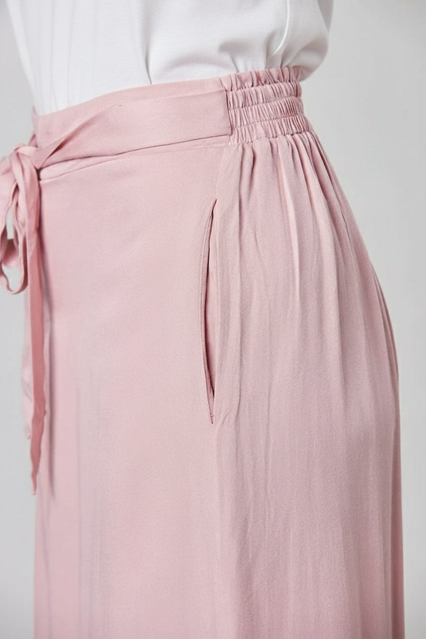 ARIANA - Pant Long Cotton Rayon with Sash