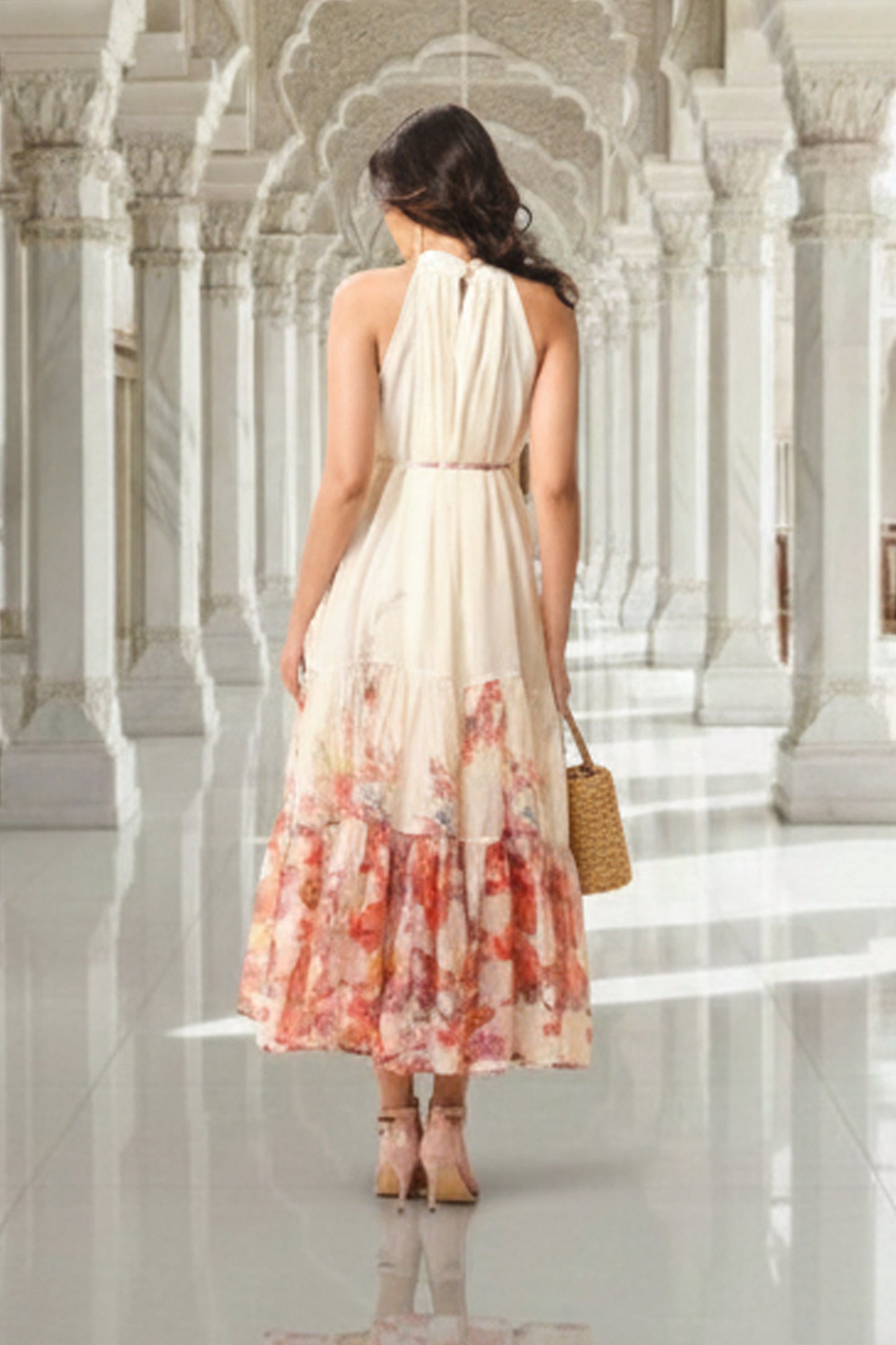 East India Company - Serene Breeze Tiered Maxi Dress