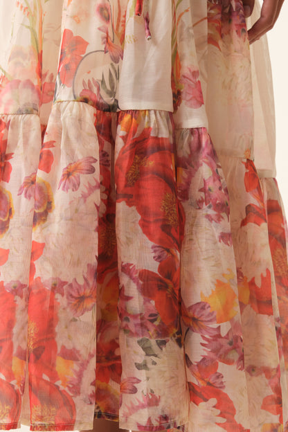 East India Company - Serene Breeze Tiered Maxi Dress